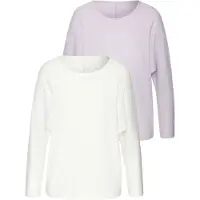 Vivance Shirts creme / lavendel