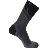 Salomon - Trail running tøj - Socks Speedcross Crew Black Magnet Quarry til UnisexUld - Størrelse 45-47 - Sort