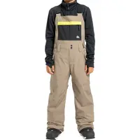 Quiksilver - Skipbukser børn - Mash Up Youth Bib Fallen Rock til UnisexUld - Børnetoj Størrelse 14 År Gammel - Beige