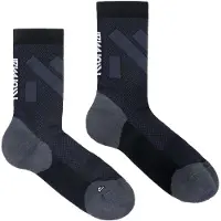 Nnormal - Trail running tøj - Race Sock Black til Unisex - Størrelse L - Sort