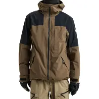 Quiksilver - Skijakker - Forever Stretch Gore-Tex Jacket Canteen til UnisexUld - Størrelse S - Brun