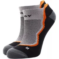 Y&Y VERTICAL - Vandretøj - Climbing Socks til Unisex - Størrelse 35-37 - Grå