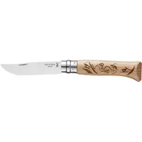 Opinel - Knive og værktøj - Couteau Tradition Gravé T8 Ski til Unisex - Beige