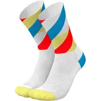 Incylence - Trail running tøj - Running Loops White Blue Inferno til Unisex - Størrelse 39-42 - Hvid