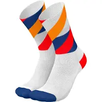 Incylence - Trail running tøj - Running Loops White Orange Inferno til Unisex - Størrelse 35-38 - Hvid
