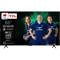 TCL 65C6K - 65 Diagonal klasse C6K Series LED-bagbelyst LCD TV - QLED - Smart TV - Google TV - 4K UHD (2160p) 3840 x 2160 - HDR - Quantum Dot, Mini-LED