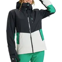 Roxy - Skijakker dame - Stormdash Jacket True Black til UnisexUld - Størrelse S - Sort