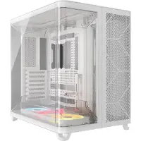 Corsair AIR 5400 LX-R LINK White - Kabinet - Miditower - Hvid