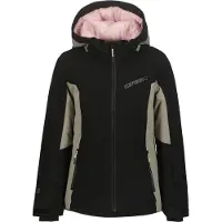 Icepeak - Skijakker børn - Lanett Jr Noir til UnisexUld - Børnetoj Størrelse 140 cm - Sort