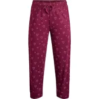 Zizzi Pyjamasbukser 'Mtanji' vinrød / hvid