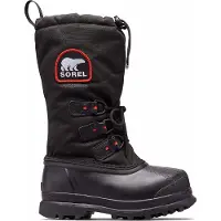 Sorel - Afterski - Glacier XT W Black Red Quartz til UnisexUld - Størrelse 40 - Sort