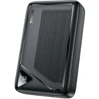 Yesido YP82 20000mAh Powerbank med digitalt display - 22.5W - Sort