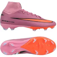 Nike Mercurial Superfly 10 Pro FG High-Top-fodboldstøvler - Pink