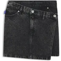 HUGO Nederdel 'Galaxy_1_B' black denim