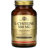 Solgar , L-Cysteine, 500 mg, 90 Vegetariske Kapsler
