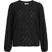 Vila Asta O-neck Top T-shirt Med Lange ærmer