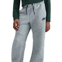 Nike Sweatpants Tech Fleece Open-Hem - Grå/Sort Børn, størrelse XL: 158-170 cm