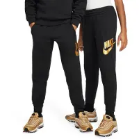 Nike Bukser 'Club Fleece' guld / sort