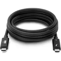 OWC OWCCBLTB5C1.0M, Hanstik, Hanstik, 1 m, 120 Gbit/sek., Sort, Rund
