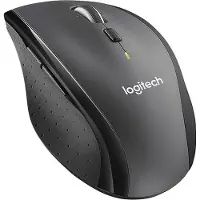 Logitech M705 Marathon Mouse - Mus - Laser - 6 knapper - Sort