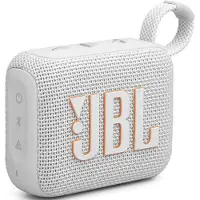 JBL Go 4 - Højttaler - til transportabel brug - trådløs - Bluetooth - App-kontrolleret - 4.2 Watt - hvid