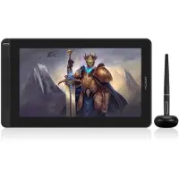 HUION Kamvas 13, Ledningsført, 5080 lpi, 293,76 x 165,24 mm, USB, 1 cm, 33,8 cm (13.3)