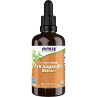 Now , Certificeret Organisk, Ashwagandha Ekstrakt, 2 fl oz (59 ml)
