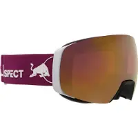 Red Bull Spect Eyewear - Skibriller - Jon White Purple - Red With Purple Mirror til UnisexUld - Hvid