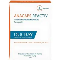 Ducray Anacaps Reactiv Hårbehandling 30 Enheder