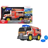 Dickie Toys Bil - Fire Rescue Unit - Lys/Lyd - - OneSize - Bil