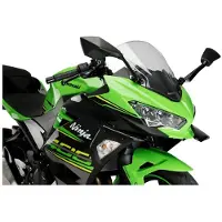 Puig Downforce Winglet Sidespoiler NINJA 400 18- SORT
