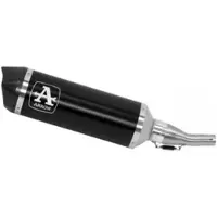Arrow Urban Aluminium Dark With Carbon Fibre End Cap Yamaha X-max 300/tricity 300 ´21-22 Homologeret Lyddæmper