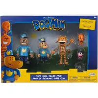 Dog Man Movie Action -siffror Multipack Set innehåller 2,5 tums skala siffror - inspirerade av Movie Toys Lil Petey Petey Chief och Flipp