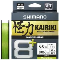 Shimano Fishing Line Kairiki 8+ Flettet Fiskesnøre 300 M