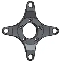 Miche Polini 1s Hybrid Crank Edderkop