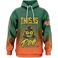 Otso Emoji Be Like Poo Hættetrøje