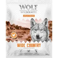 Wolf of Wilderness kyllingemaver "Wide Country" - Økonomipakke: 3 x 500 g