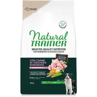 NATURAL TRAINER Selected Quality Nutrition Adult Medium & Maxi Turkey - Økonomipakke: 2 x 10 kg