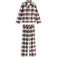 Next Pyjamas beige / navy / mørkegrøn / rød