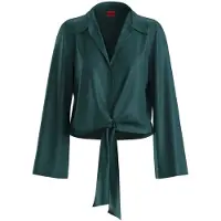 HUGO Errika 10260682 Red Langærmet Bluse