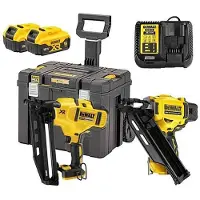DeWalt Įrankių rinkinys DCK246P2T-QW (DCN660 + DCN930) 18 V 2x5,0 Ah akum.