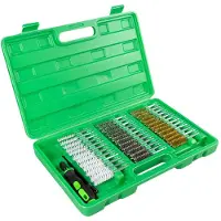 JBM Plast Etui Af Metal Og Børster 38 Stykker