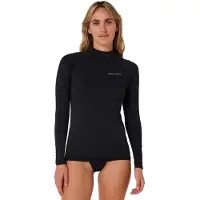 Ocean & Earth Waves Langærmet Rash Guard