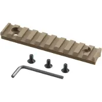 Leapers Inc. Picatinny Rail Section 10 Slots For Super Slim Håndbeskytter
