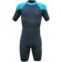 Kynay Surf Neoprene Wetsuit 2 Mm Kortærmet Shorty Med Lynlås I Ryggen