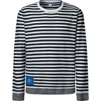 Pepe Jeans Pepe Jeanstil mænd. PM7000029 Pascal marineblå trøje (XL), Casual, Viscose