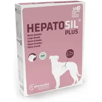 Pharmadiet Hepatosil Plus Til Store Hunderacer Kosttilskud 30 Enheder