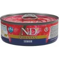 Farmina N&d Quinoa Senior Vådfoder Til Katte 24x80g