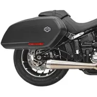 Bassani Xhaust 2-1 Road Rage Harley Davidson Ref:1s81ss Stainless Steel Ikke-homologeret Fuldt Linjesystem