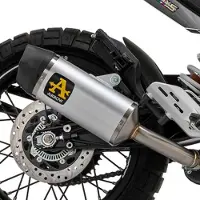 Arrow Indy Race Titanium With Carbon End Cap Husqvarna Svartpilen/vitpilen 401 ´20-22 Homologeret Lyddæmper